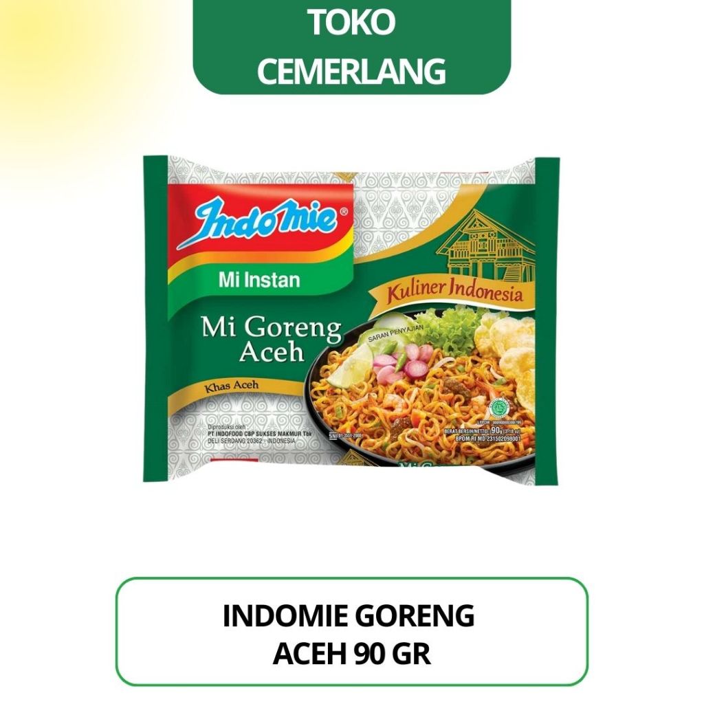 

Indomie Goreng Aceh 90 gr