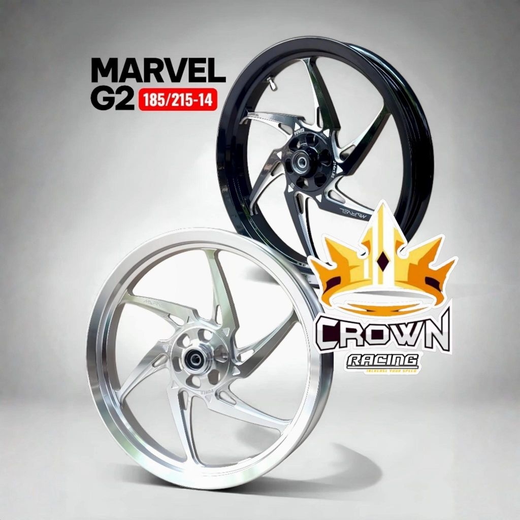 Velg Power Marvel G2 Gen2 V2 Ring 14 Beat / Scoopy / Genio / Spacy / Vario 110 125 150