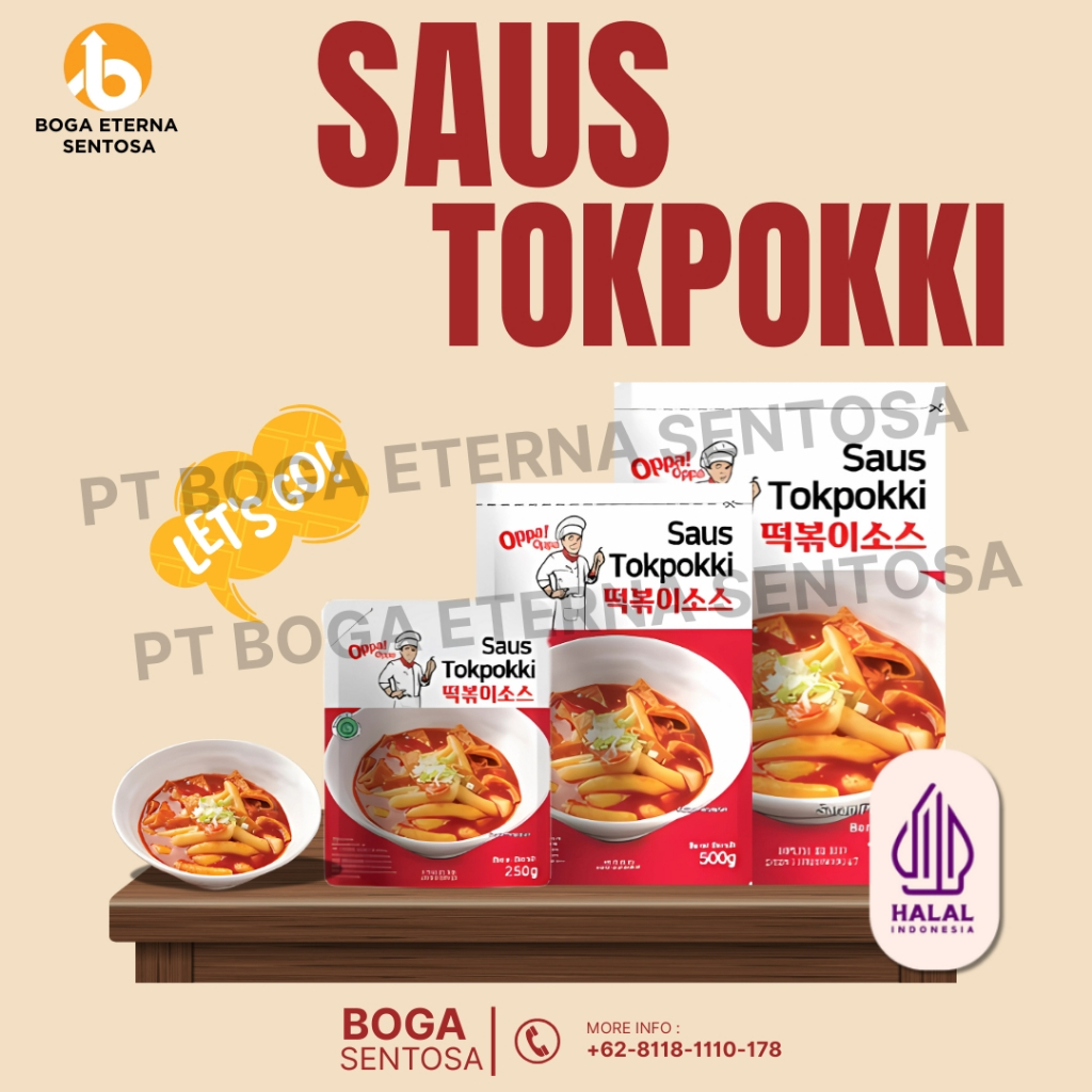 

OppaOppa Saus Tteokbokki/ Saus Tokpokki (PROMO!) HALAL