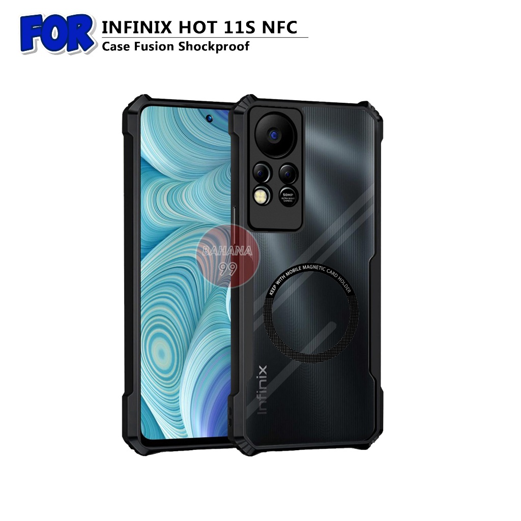 Promo Case Infinix Hot 11S NFC Hot 11S Hot 11 Hot 11 Play Terbaru Softcase Slim Armor Transparan