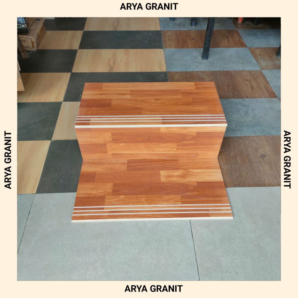 granit tangga parquiet wood 30×60&20×60 1set