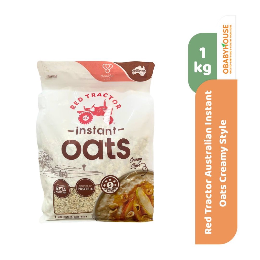 

Red Tractor Australian Instant Oats Creamy Style 1 Kg