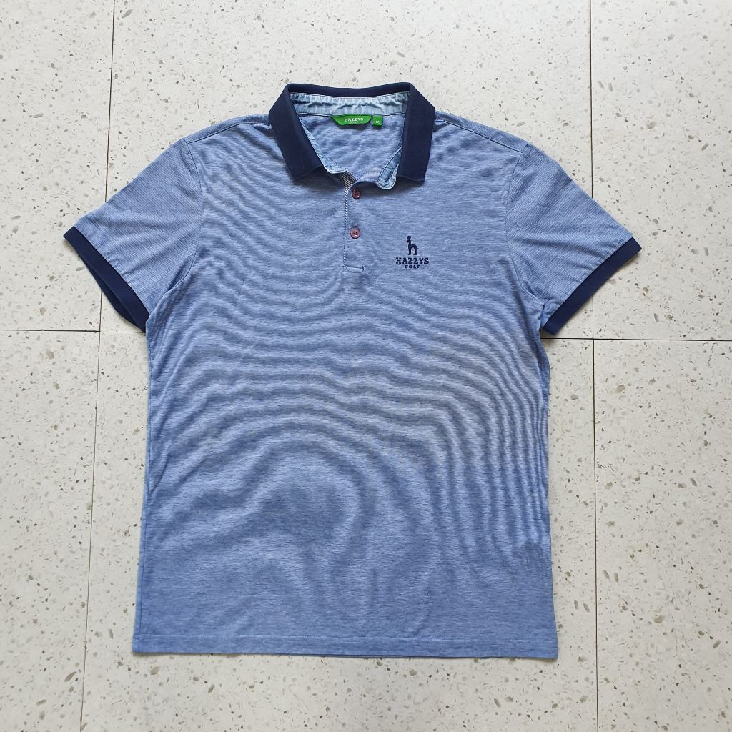 Baju Kaos Polo Hazzys Golf / Size S - LD 50 cm / Bekas - Second - Preloved
