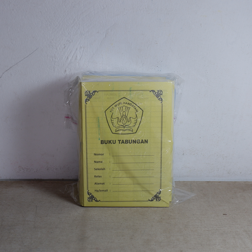 

[50 Pcs] Squair Paket Hemat Grosir Buku Tabungan Murah 1 Pack Isi 50 Pcs