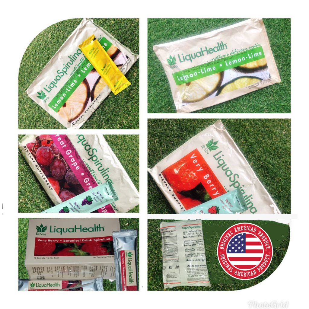 Re-Vita LiquaHealth LiquaSpirulina Original USA Suplemen