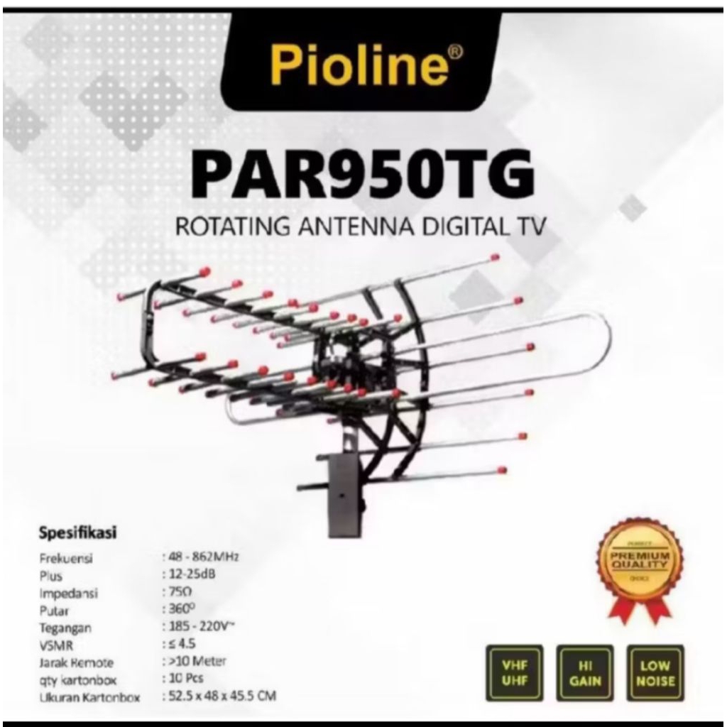 Antena Tv Digital Pioline + Boster