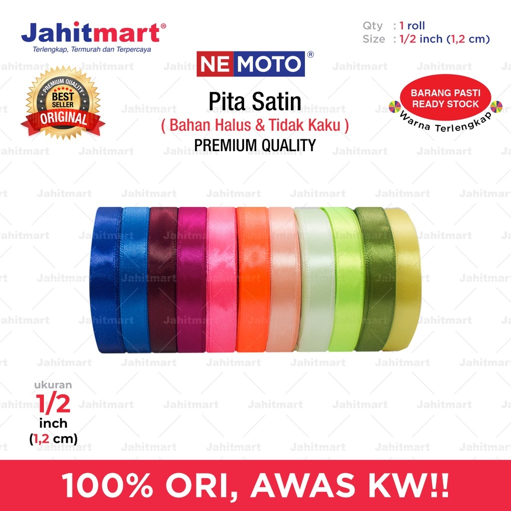 

JUAL PITA SATIN 1/2