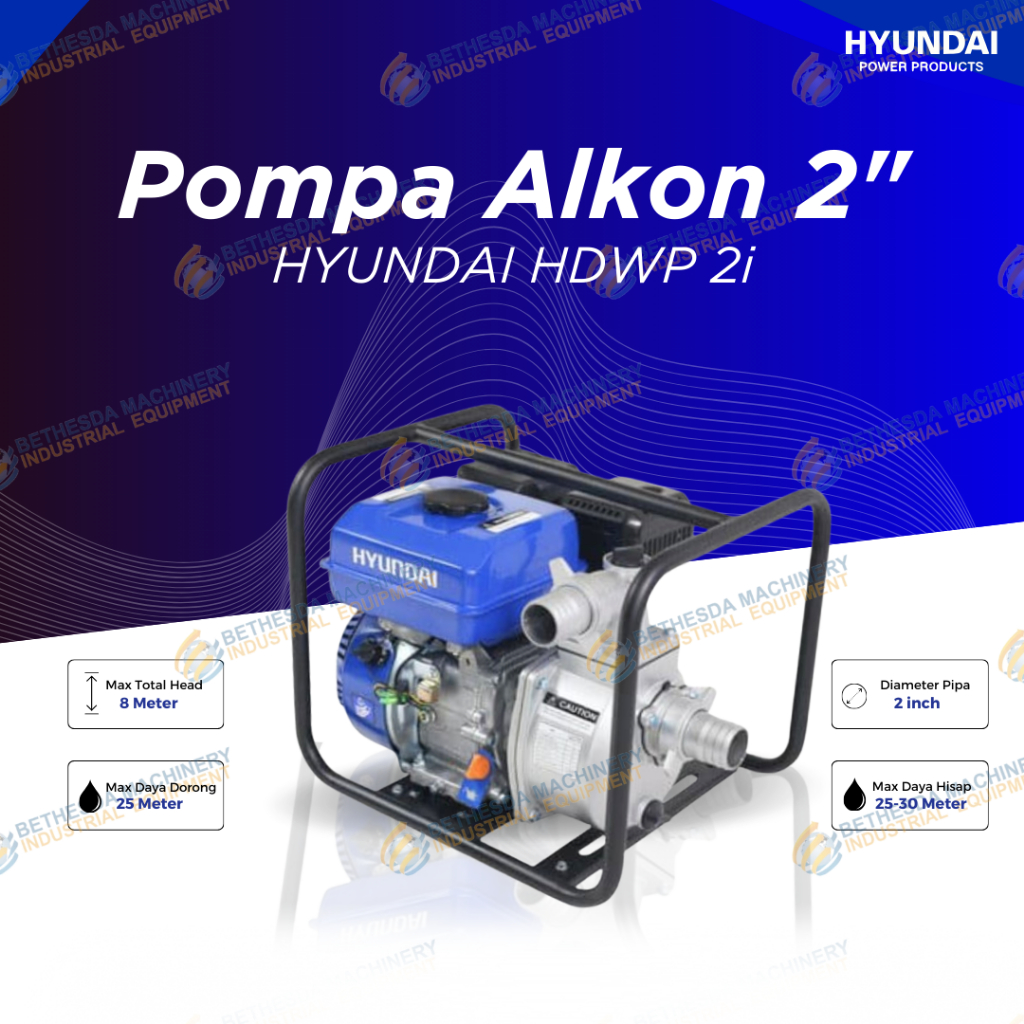 Waterpump Pompa Air Alkon Hyundai HDWP pompa sedot air 2 inch