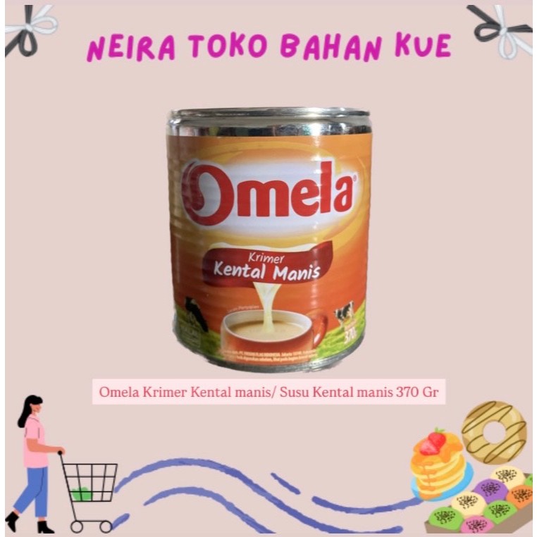 

OMELA KRIMER KENTAL MANIS/SUSU KENTAL MANIS KALENG 370 GR