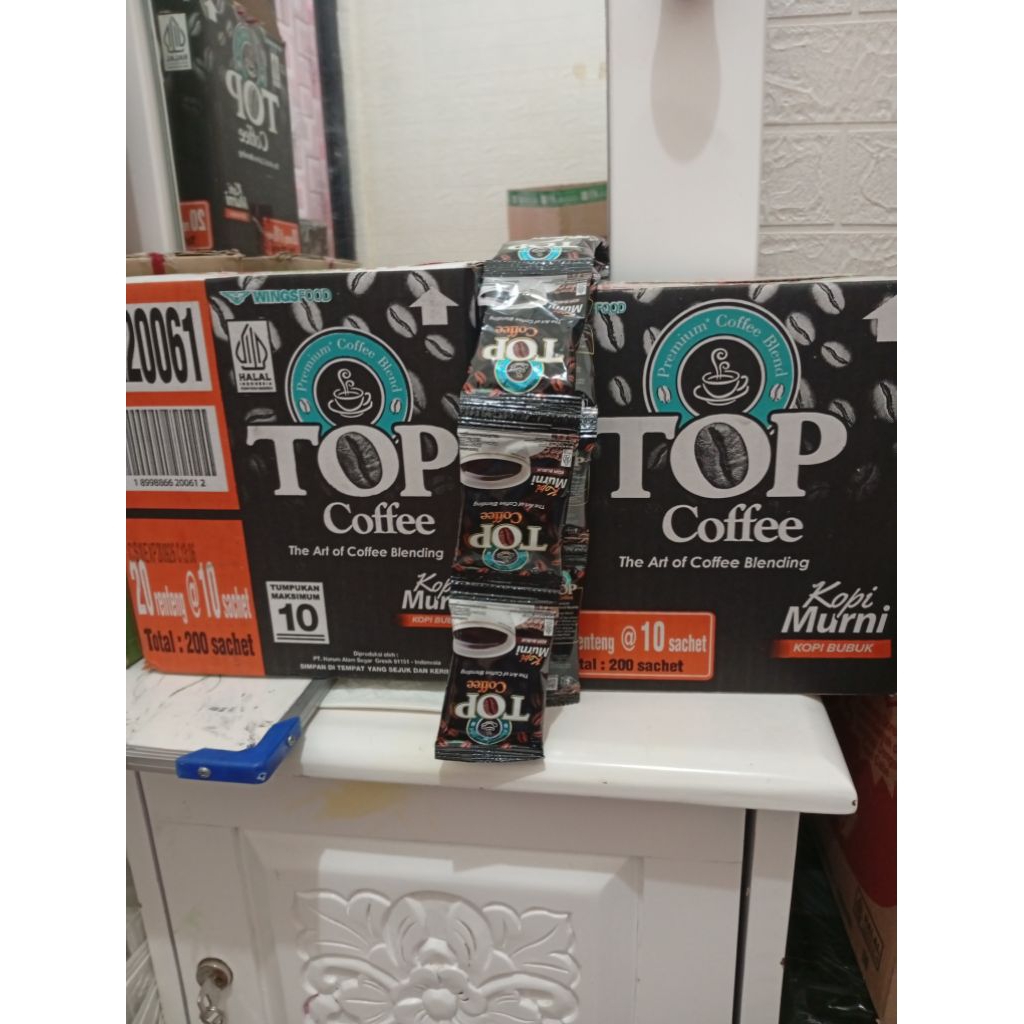 

Top coffee hitam mini 1 dus