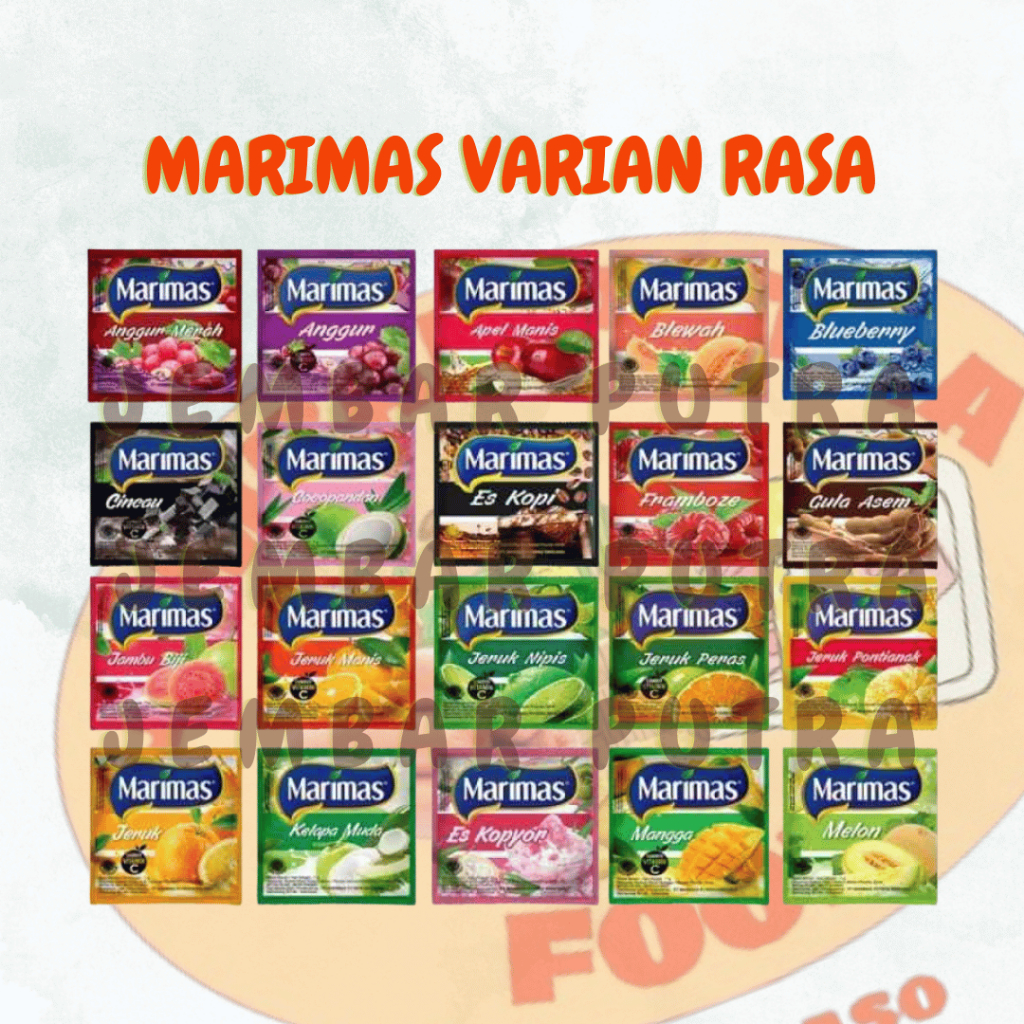 

Marimas Minuman Serbuk menyegarkan ( 1 renceng isi 10 )