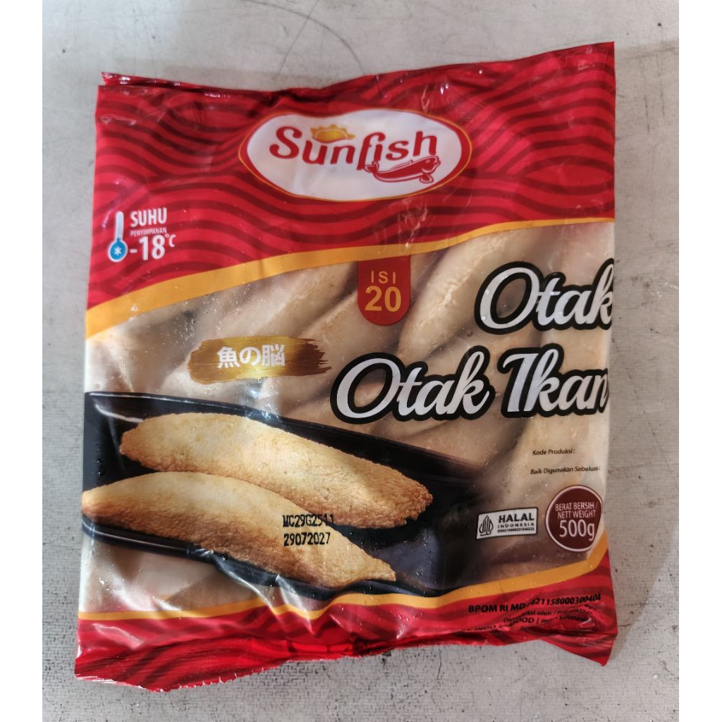 

SUNFISH otak otak ikan isi 20 500gram