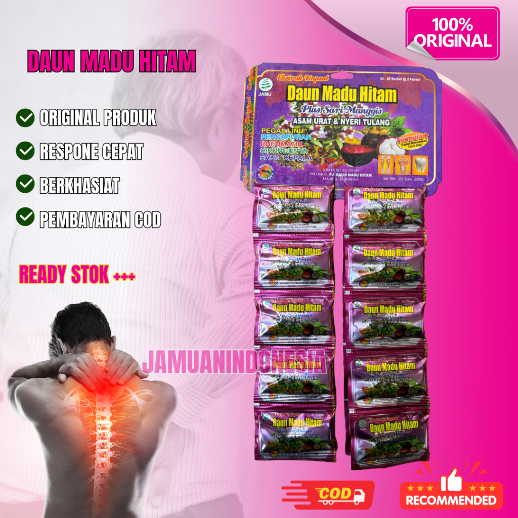 

Kapsul Renceng Daun Madu Hitam Original 20 Sachet