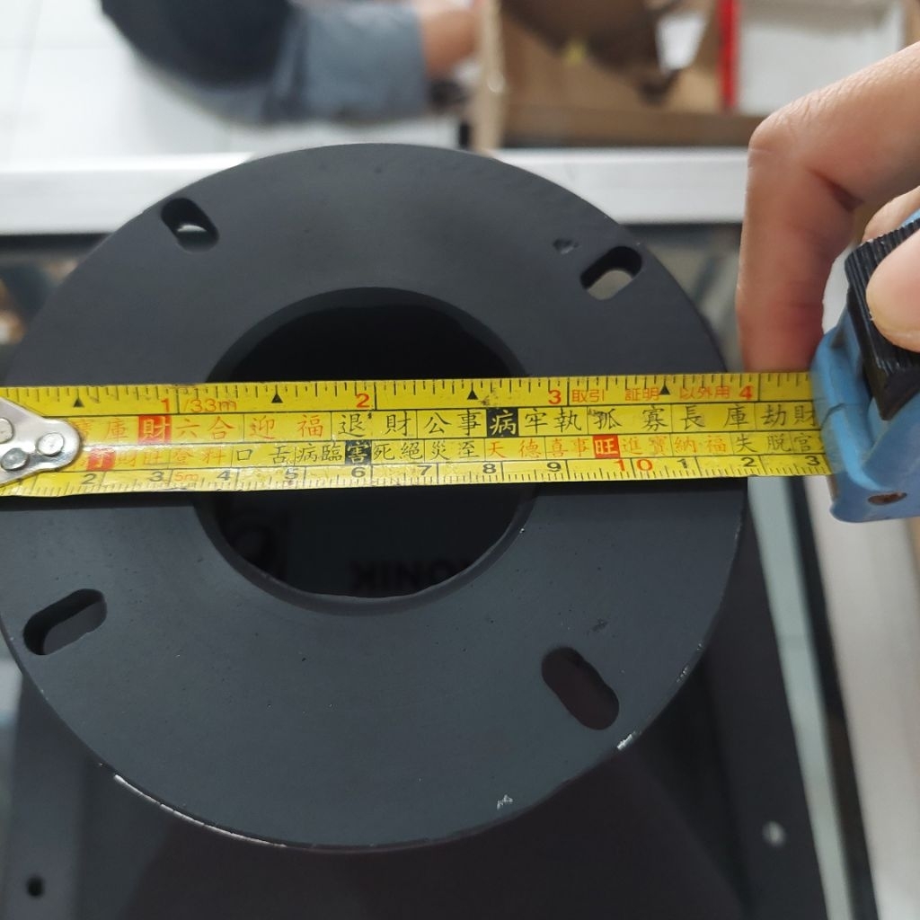 Horn tweeter 22x22 besi throat besar casing tweeter 22cm x 22cm model baut