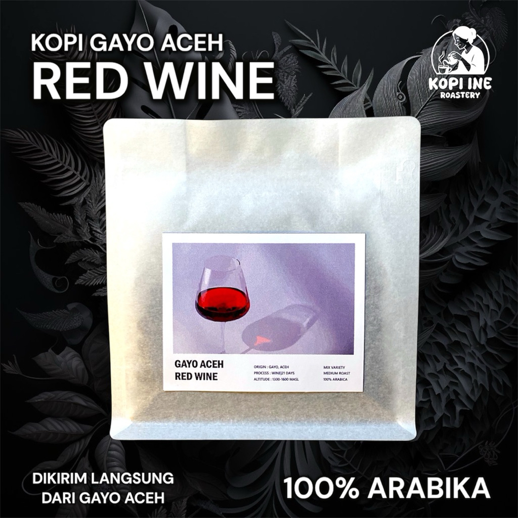 

Kopi Gayo Aceh Arabika Red W1ne-Single Origin Premium Coffee