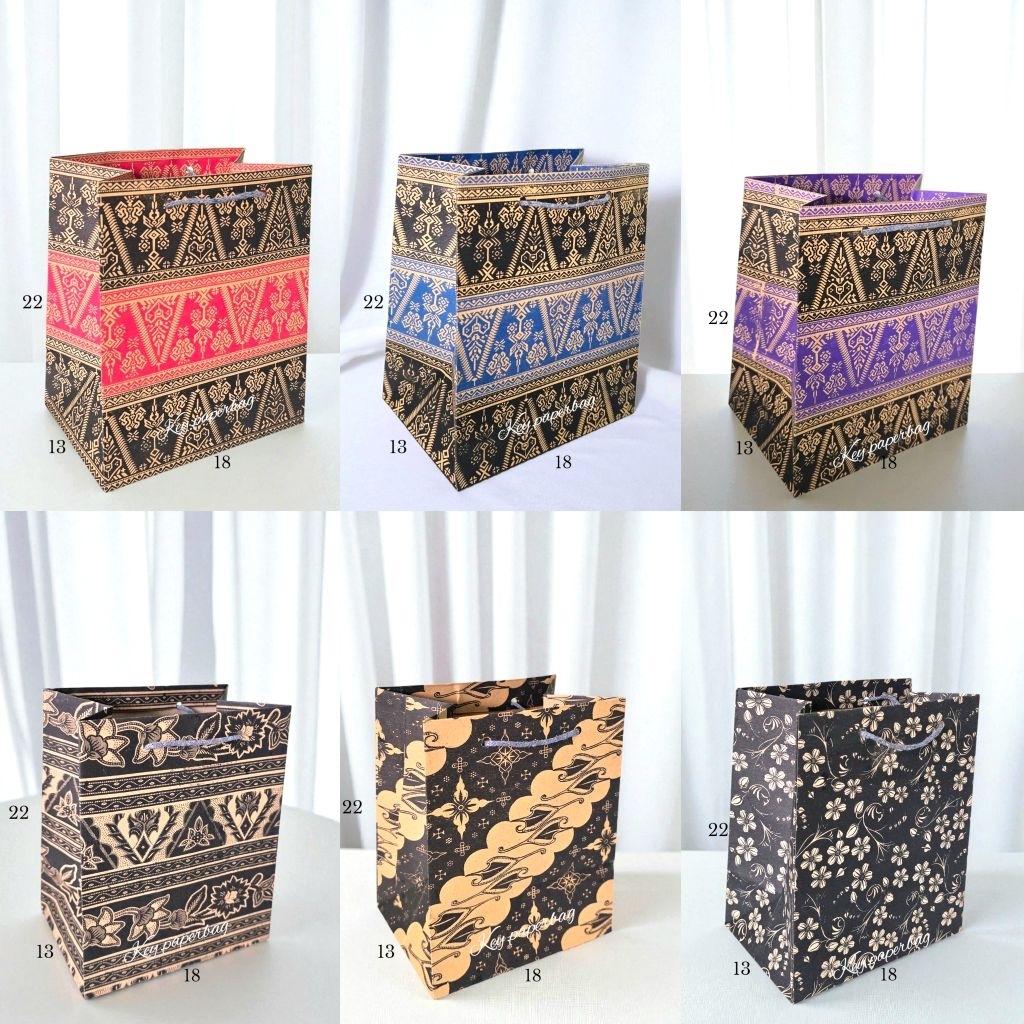 

Paper Bag Motif Uk R5 18x13x22 Tas Kertas Murah