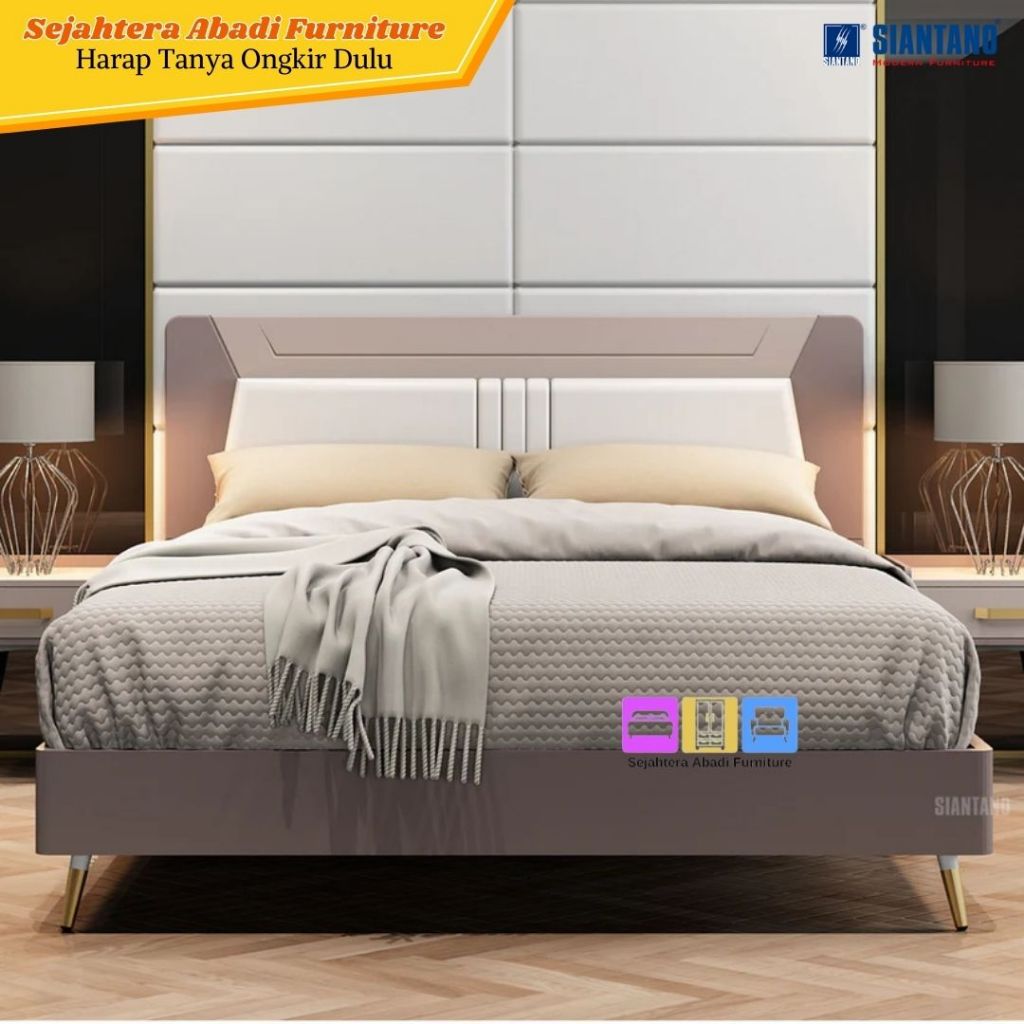 Ranjang Besi Siantano Volare Divan Besi Uk 160 Dan 180 / BED VOLARE SIANTANO FURNITURE