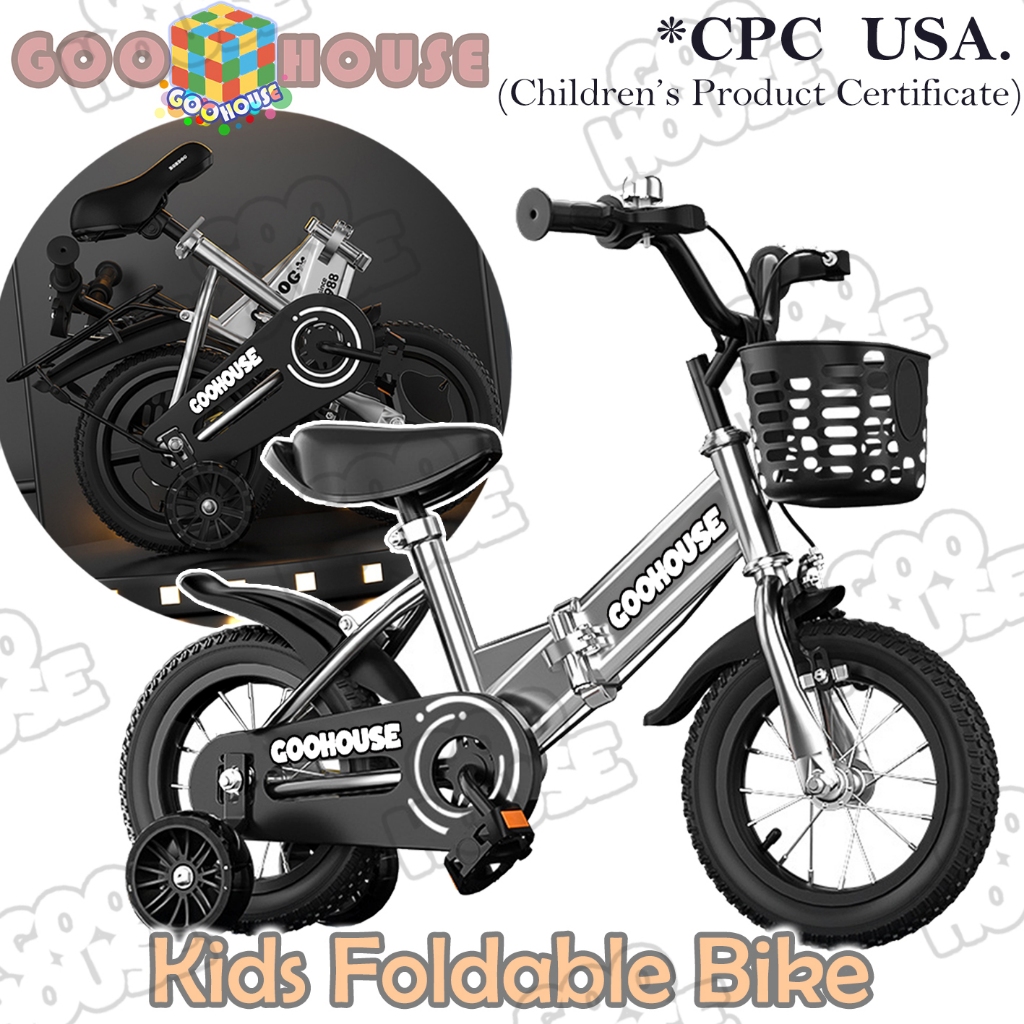 Sepeda Anak Sepeda Lipat Anak Sepeda Gunung Lipat Sepeda Anak dengan Roda Bantu