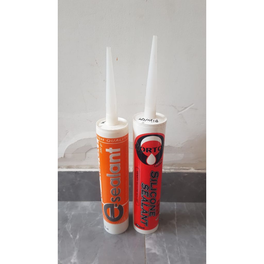 Sealant Asam Silicon Putih Lem Kaca Asam Putih