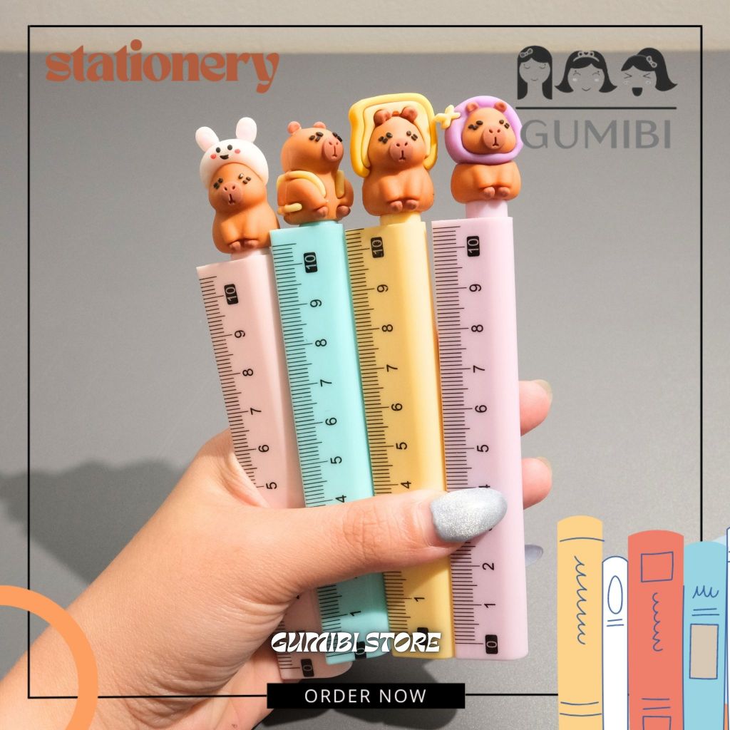 

PULPEN GEL BONEKA CAPYBARA GEL PEN PENGGARIS CAPYBARA PULPEN MULTIFUNGSI 2 IN 1 PULPEN GEL FREE PENGGARIS 10 CM TERMURAH GUMIBI STORE