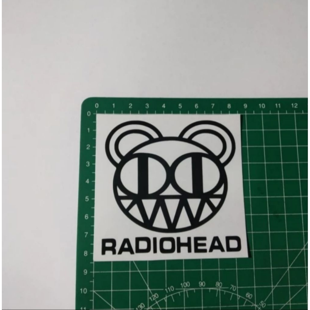 

stiker cutting radiohead