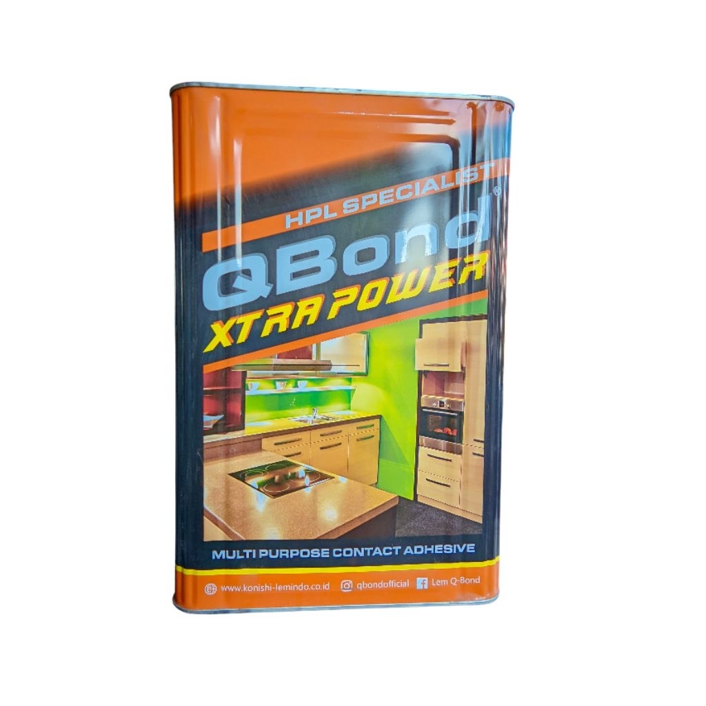 QBond XTRA POWER Lem Kayu & HPL – Lem Serbaguna Kuat untuk Furniture dan Interior 10 kg