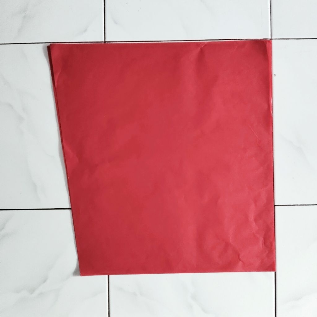 Sport Sistem Kertas Minyak Polos Kertas Layangan Sukhoi // Isi 50 Lembar