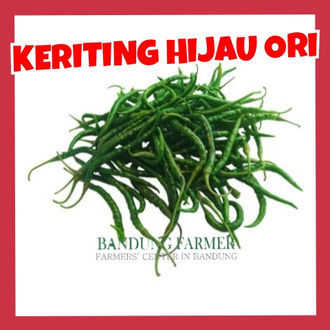 

CABE / CABAI KERITING HIJAU ORI FRESH