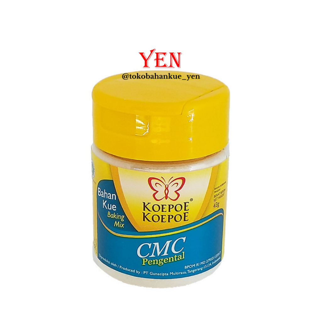 Koepoe Koepoe CMC Pengental Natrium Karboksimetil Selulosa 43gr