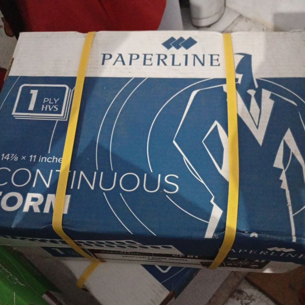 

Continuous Form Paperline B1 14 7/8x11 inch per dus isi 2000 lembar white