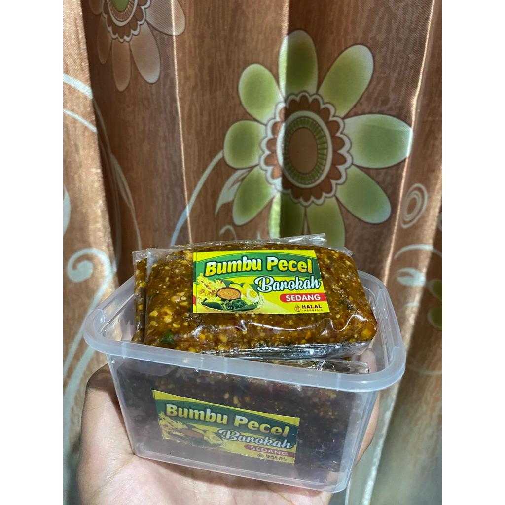 

bumbu pecel 1 box isi 5 rasa sedang