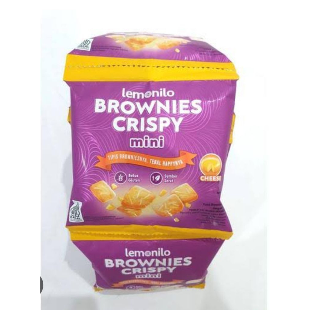 

Lemonilo Brownies Crispy Mini 9 Gram isi 10 Pcs