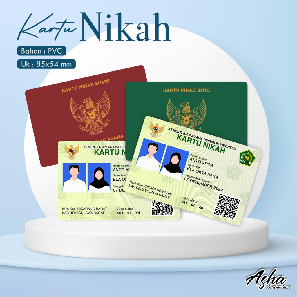 

CETAK WEDDING CARD - WEDDING CARD BAHAN PVC 2 SISI