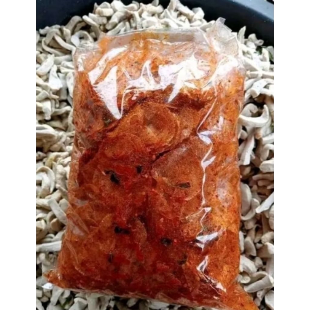 

KRIPCA/KRIPIK KACA BUMBU MELIMPAH EXTRA PEDAS DAUN JERUK