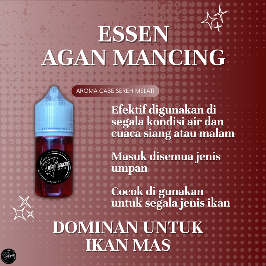 Essen Cabe Melati Sereh Usar Salmon Tenggiri/Agan Mancing Essen Lomba Harian