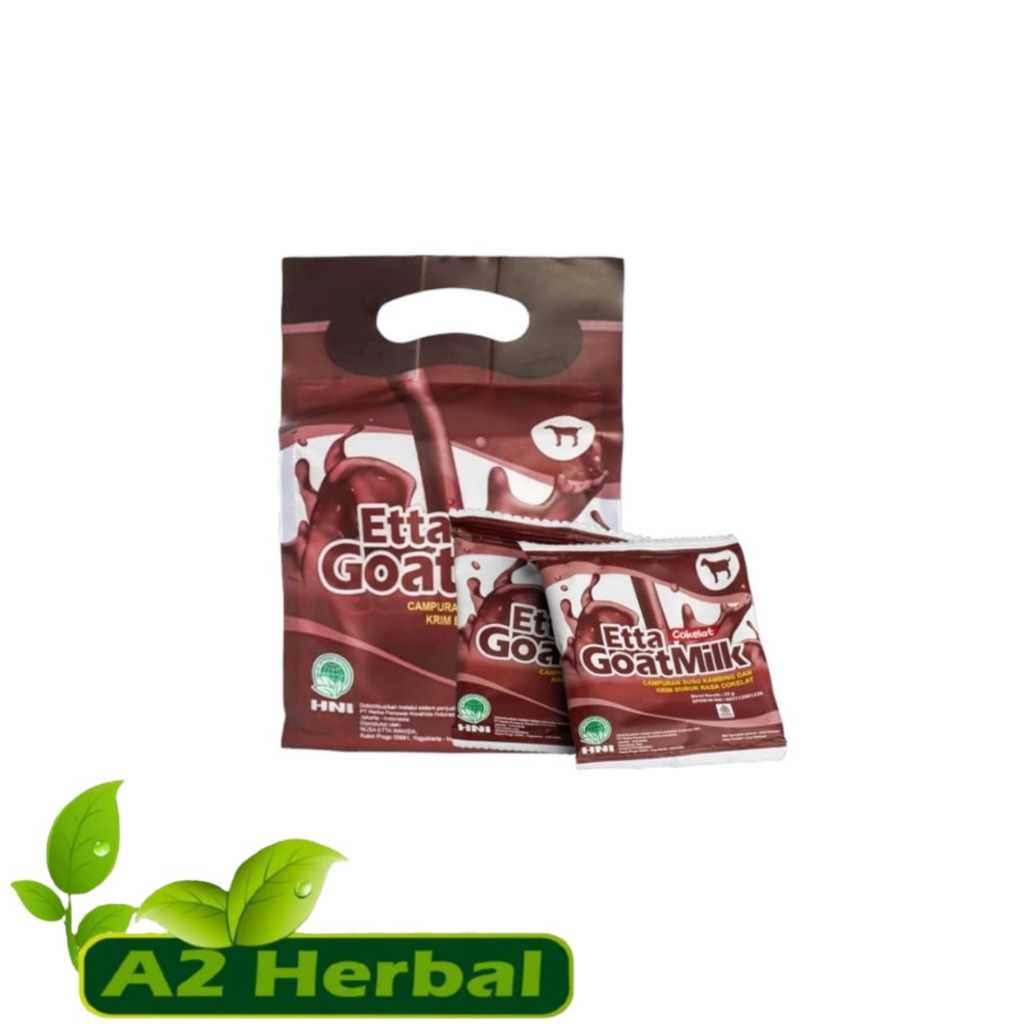 Etta Goat Milk Cokelat HNI | Susu Bubuk Etawa | Susu EGM Per pouch