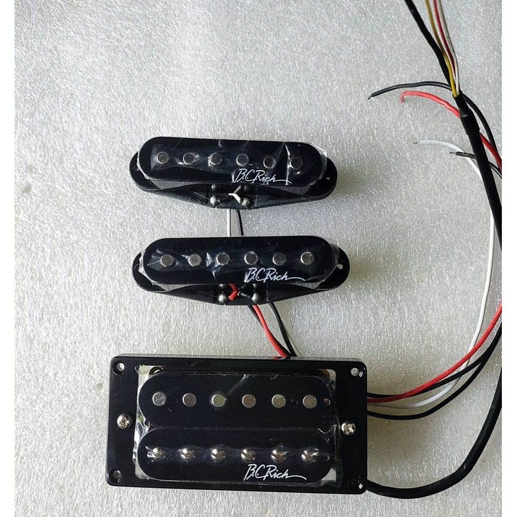 Pickup Gitar BC RICH Original 6 String Posisi HSS