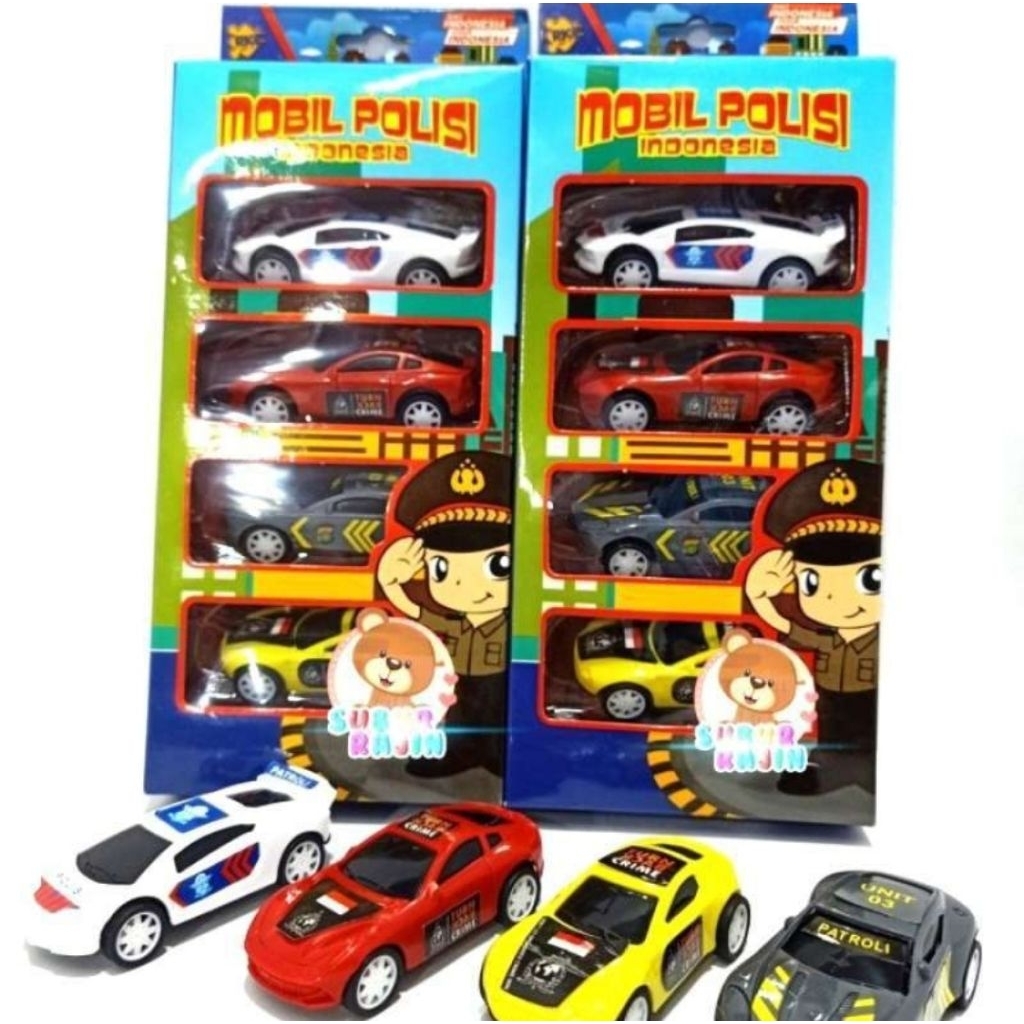 Mobil Polisi Indonesia - Mainan Mobil Polisi Anak-anak
