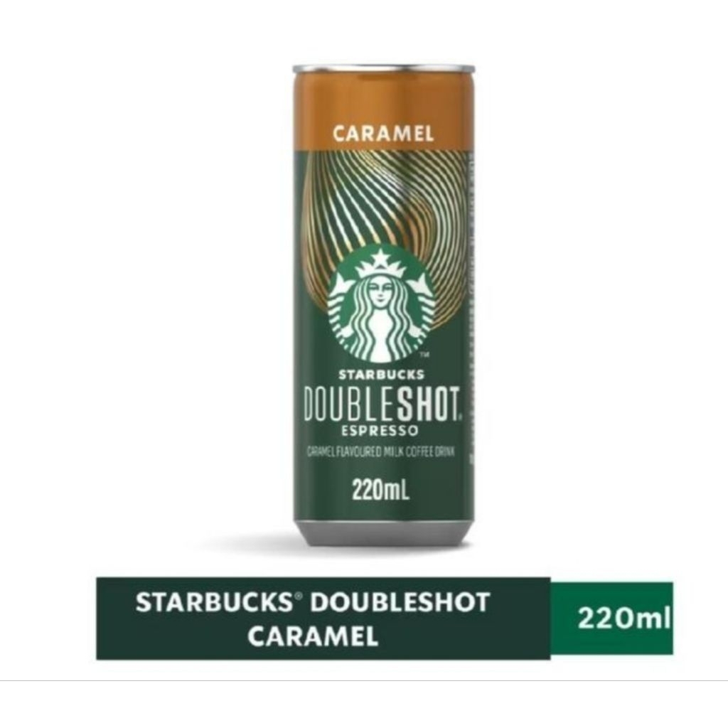 

Starbucks doubleshot espresso caramel 220ml exp 2026