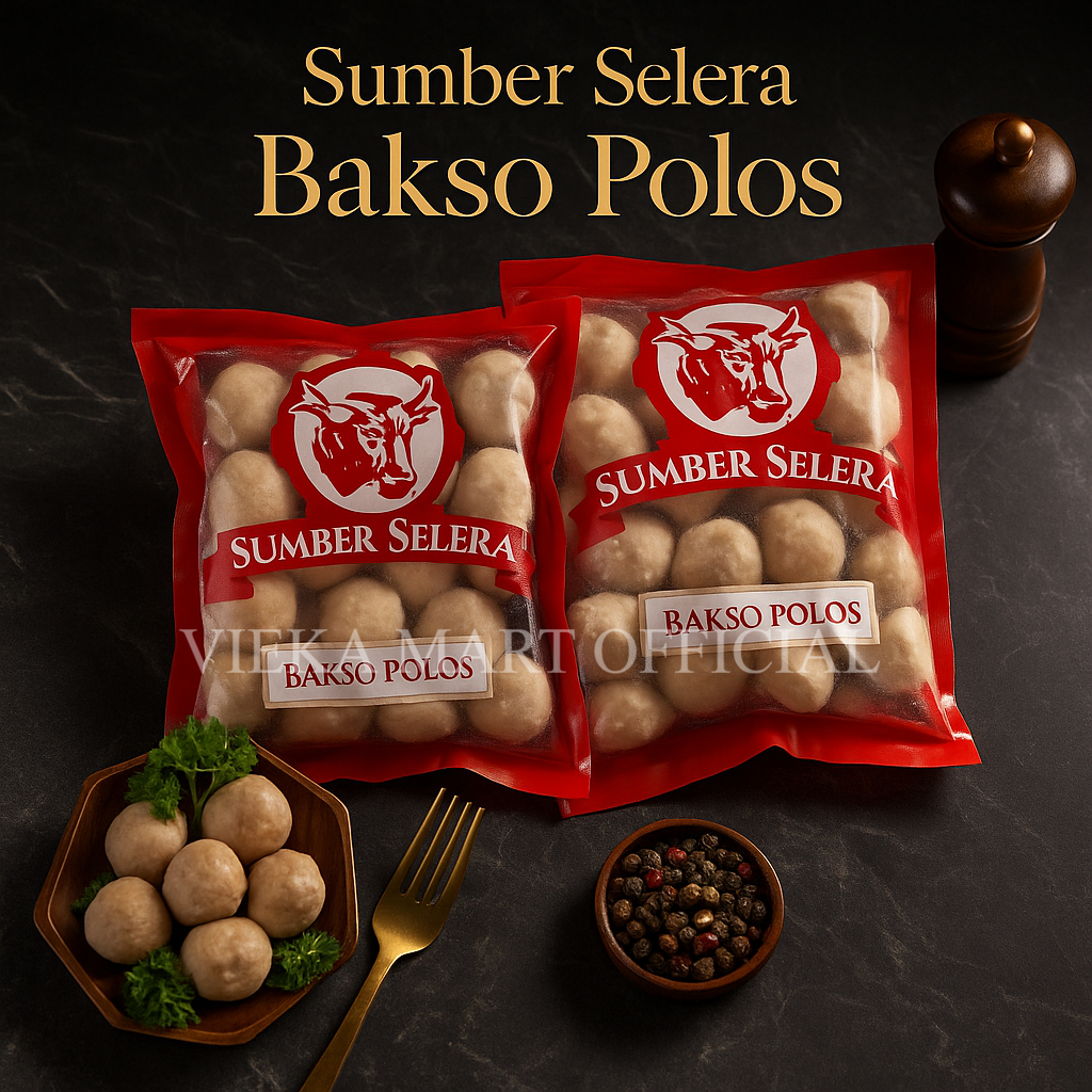 

Sumber Selera Bakso Polos Kombinasi Sapi dan Ayam