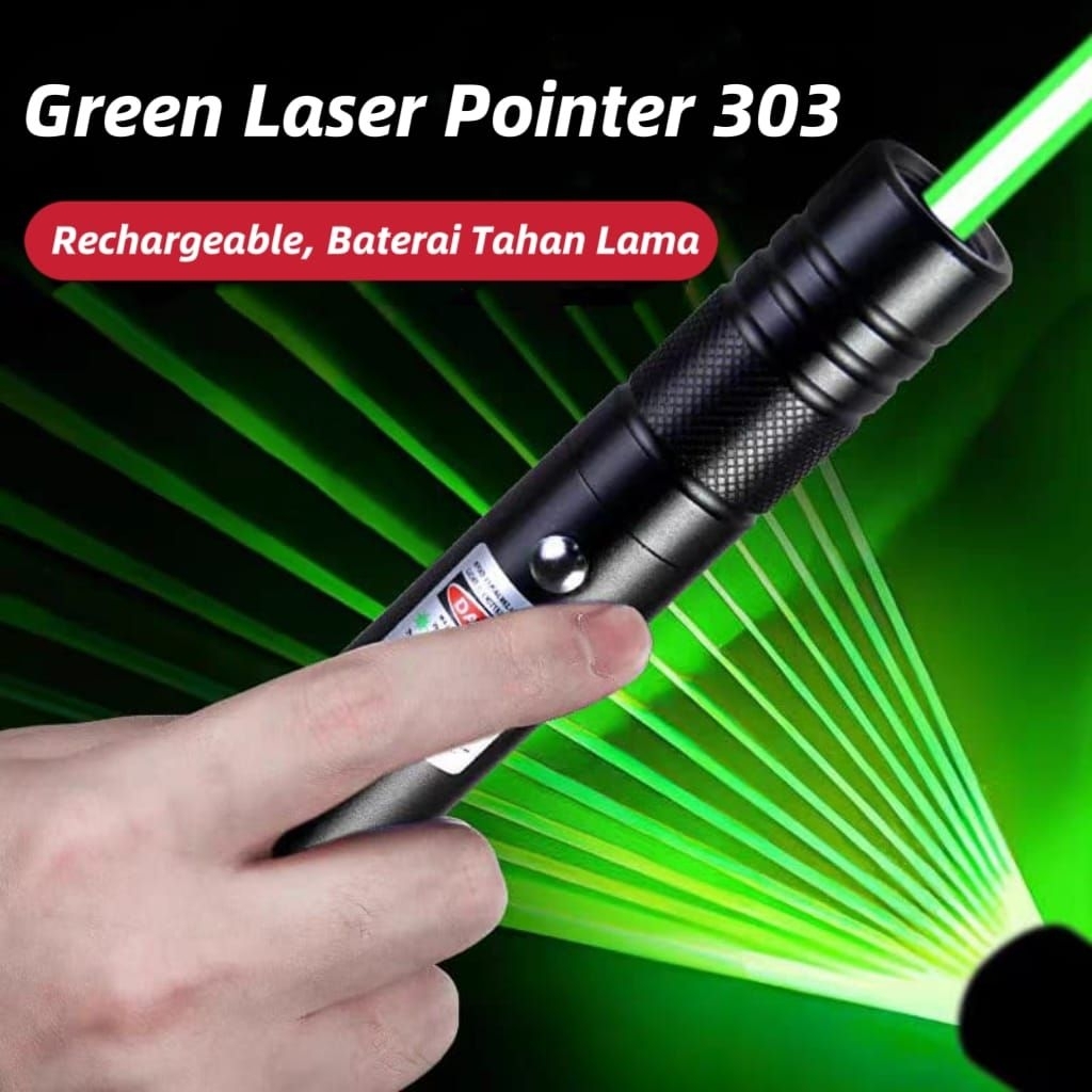 LASER 303 / LASER PRESENTASE / LASER HIJAU / GREEN LASER 303