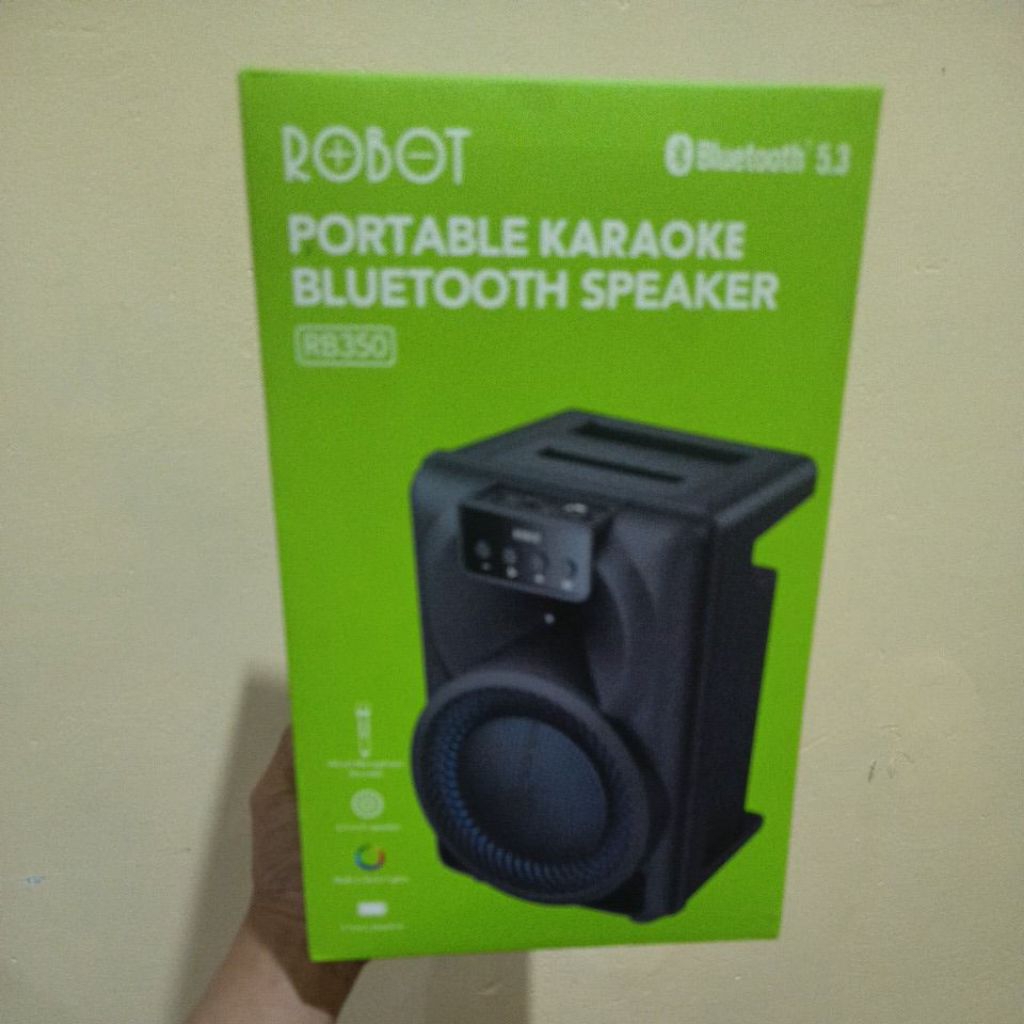 salon speaker bluetooth portable karaoke ROBOT RB350