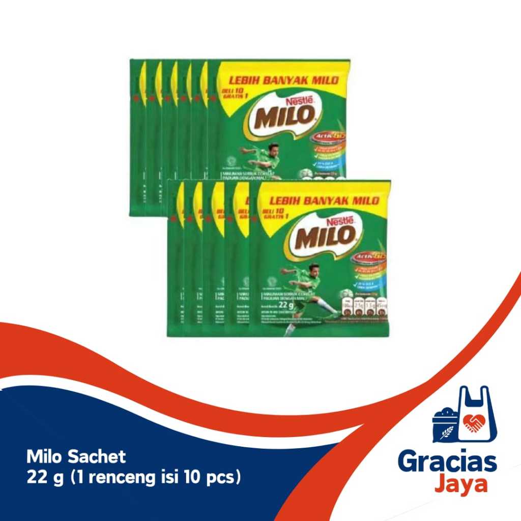 

Milo Active Go Renceng 22gr*10pcs