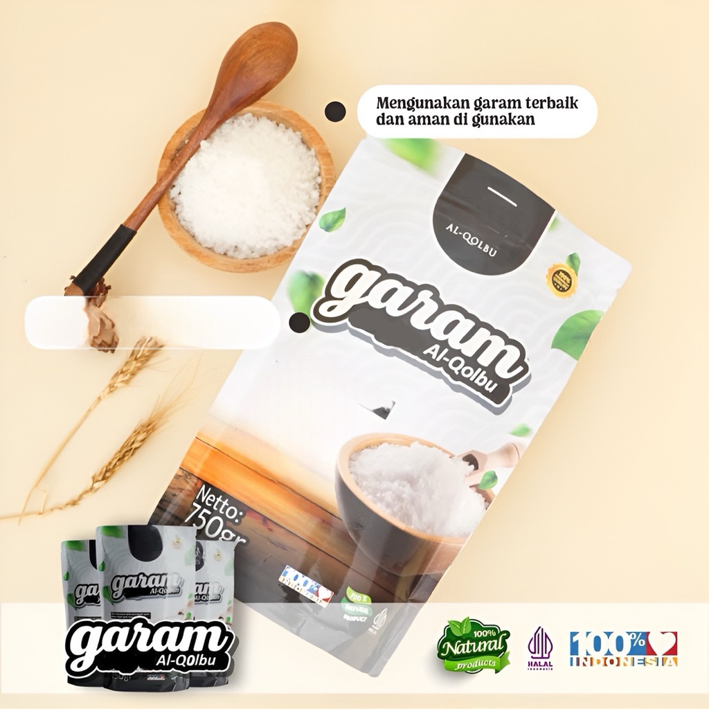 

Garam AlQolbu Herbal Pilihan Kemasan 275gr