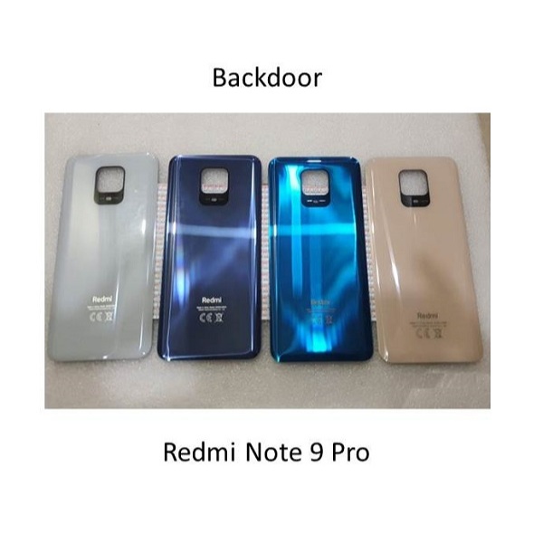 Backdoor Redmi Note 9 Pro Tutup Belakang Cover Redmi Note 9 Pro