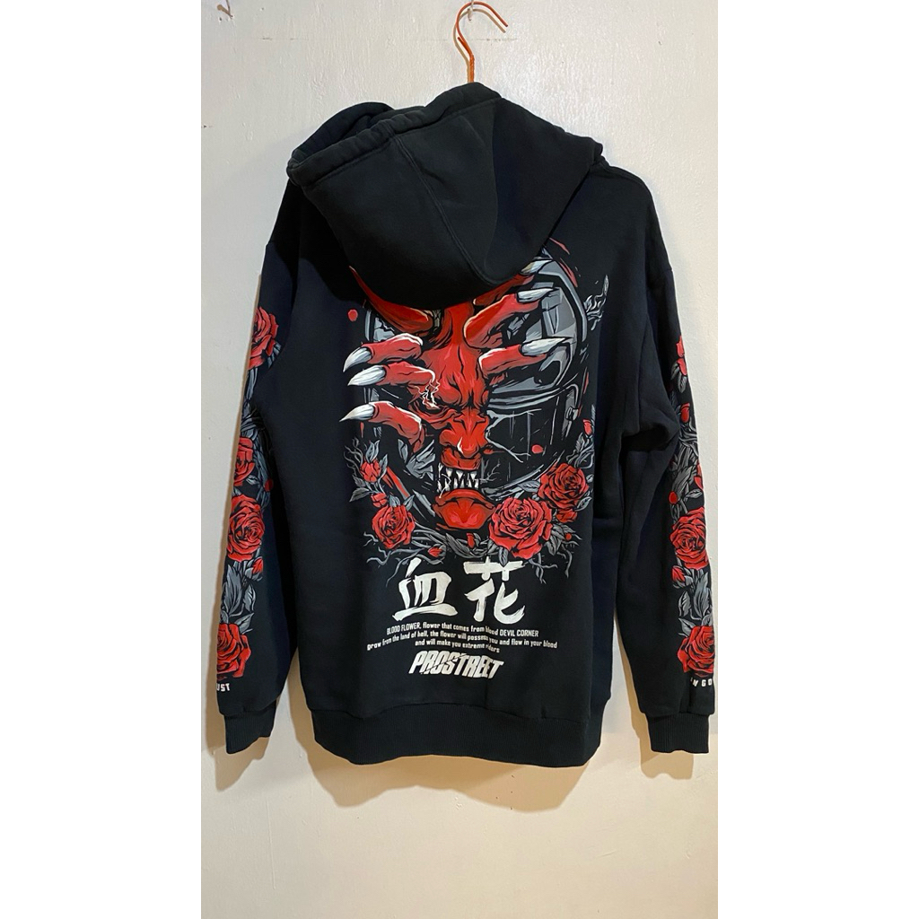 Hoodie Prostreet Blood Flower V1/ bf v1