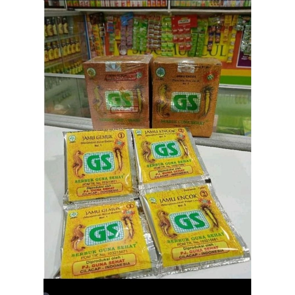 

jamu gemuk sehat gs per 10 shaset