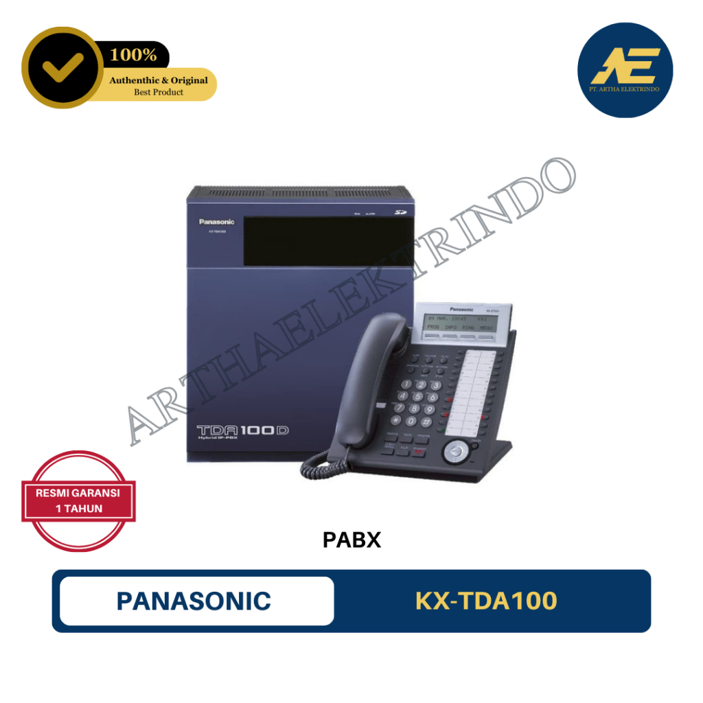 Panasonic KX-TDA100 / KX-TDA-100 DBP Pabx 8 line - 64 extension