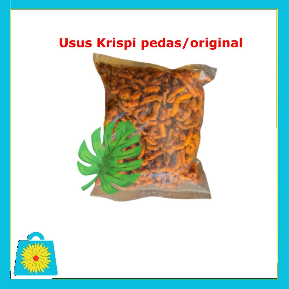 

Usus krispi renyah pedas & original 250 gram dan 500 gram