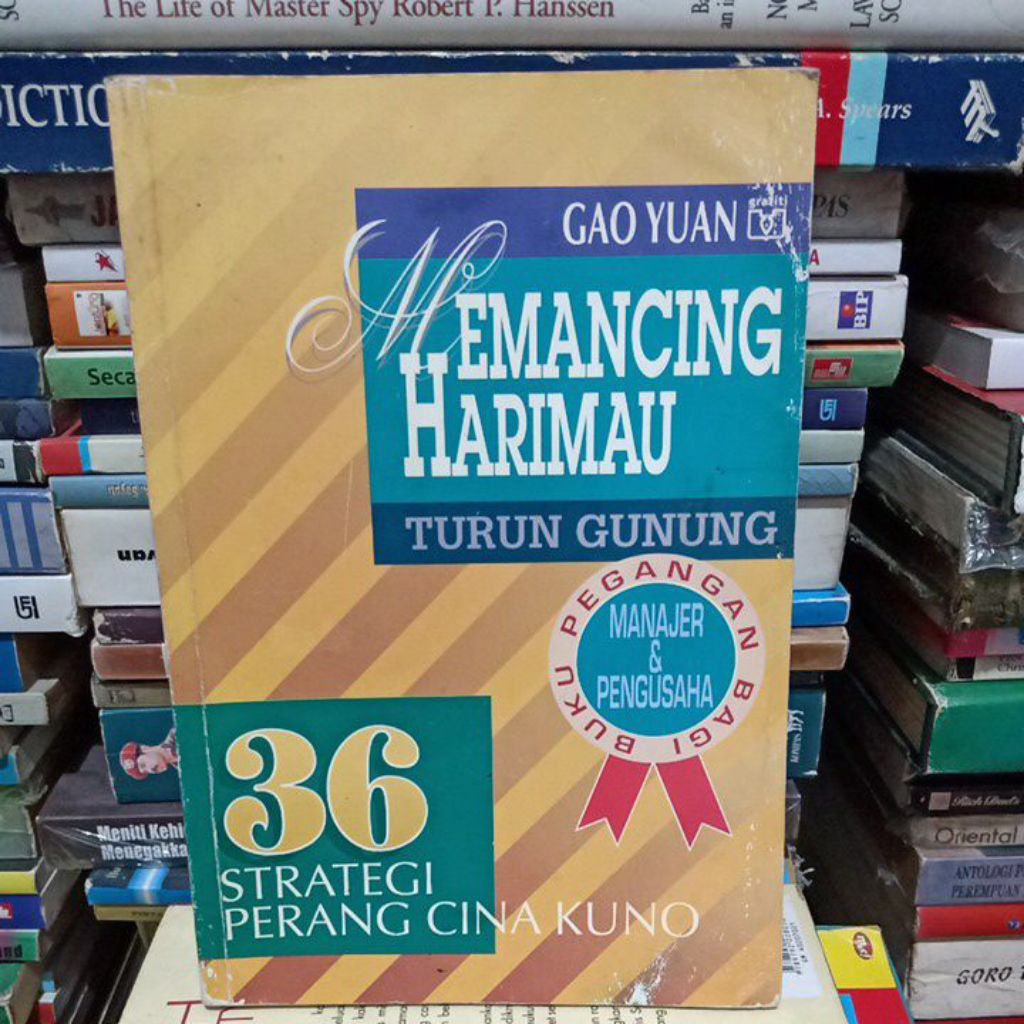 buku preloved memancing harimau turun gunung